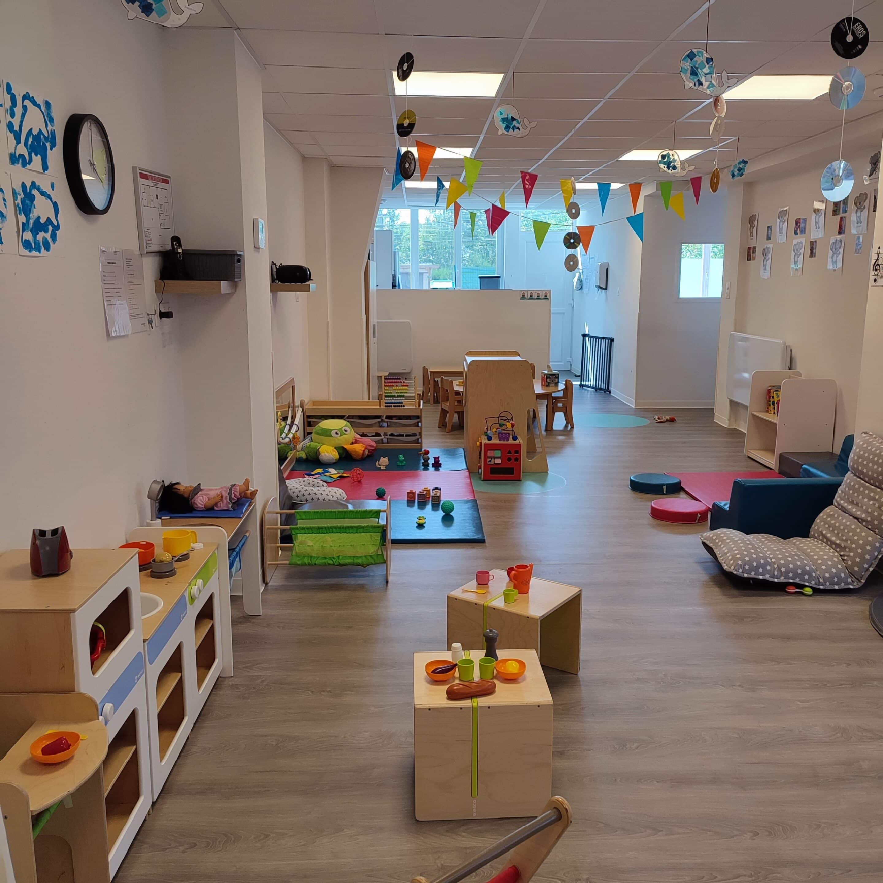 Salle de vie de la crèche